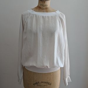 100% silk pullover